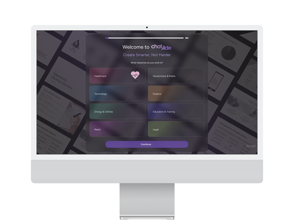 Chatslide project preview